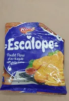 Escalope de poulet pané