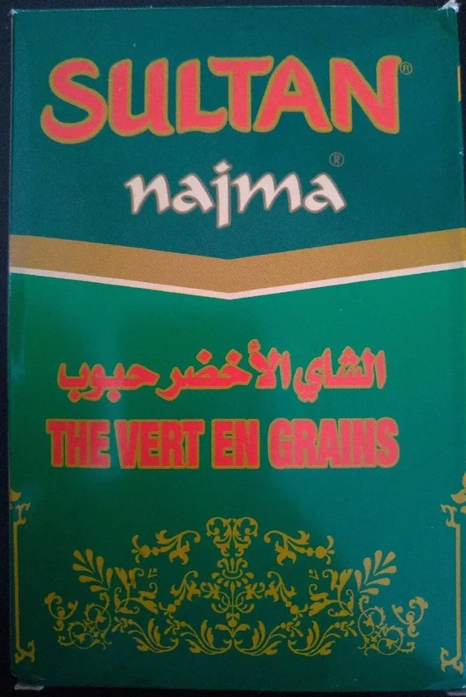 Thé vert en grain najma