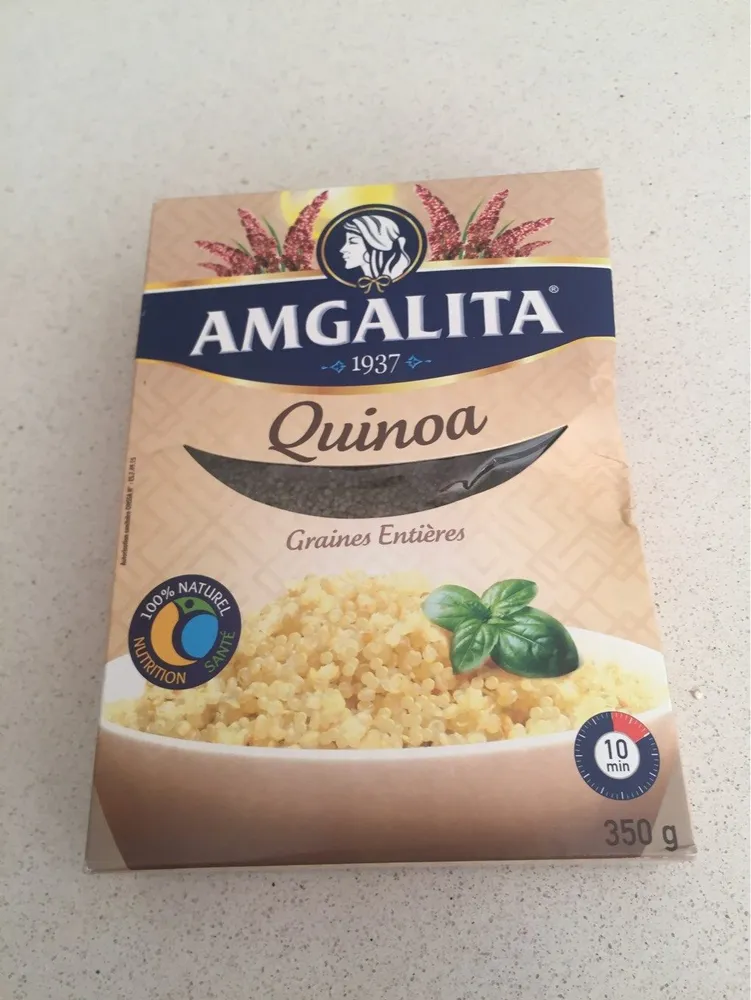 Amgalita quinoa graines entières
