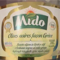 Olives noires façon Grèce