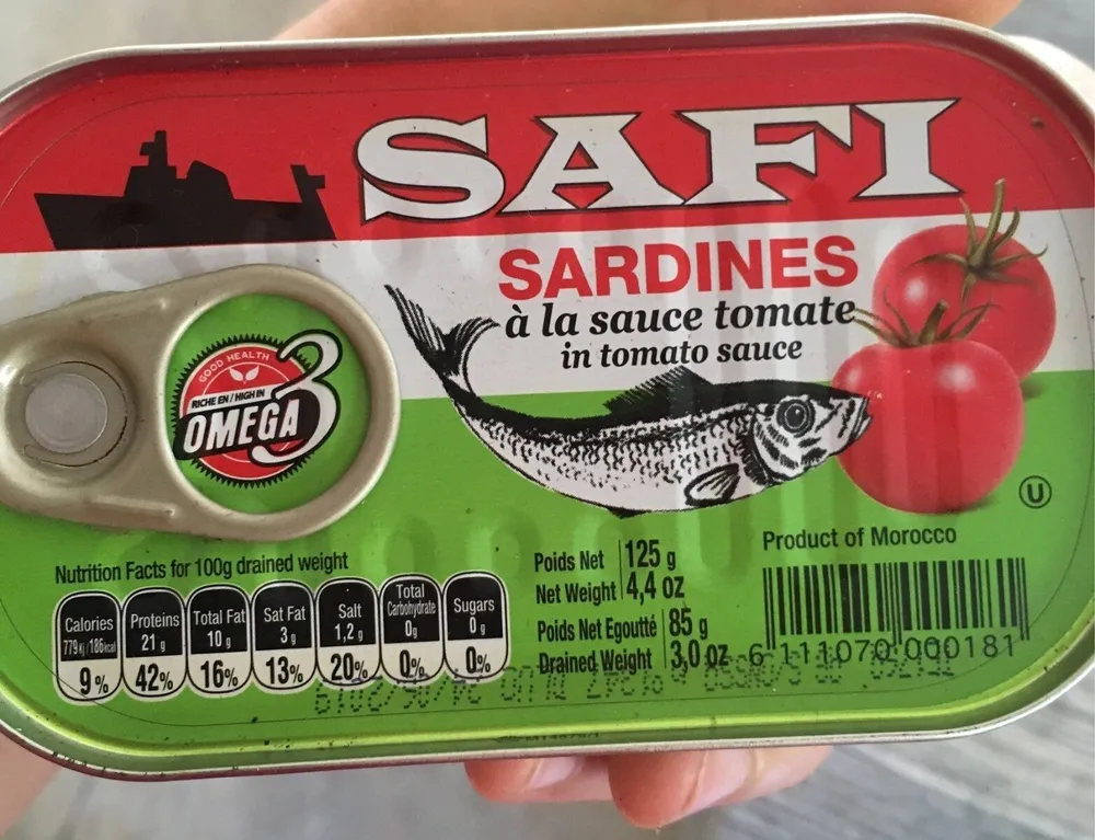 Safi Sardines 125G