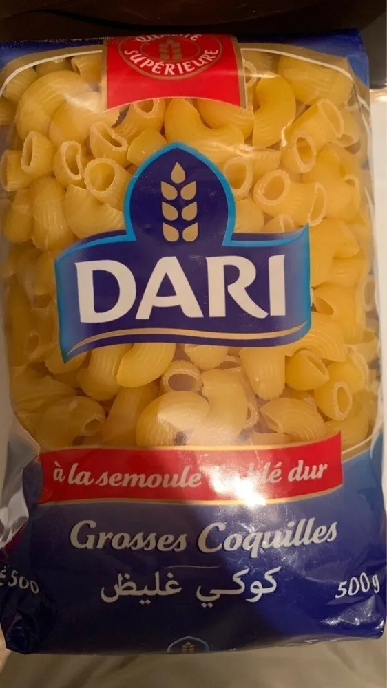 Pates semoule de ble dur