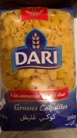 Pates semoule de ble dur