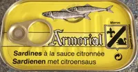 Sardines à la sauce citronnée