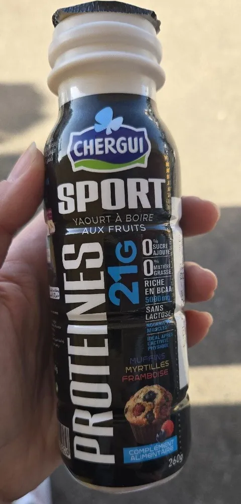 21g protein - framboise