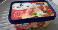 glace vanille fraise pingouin