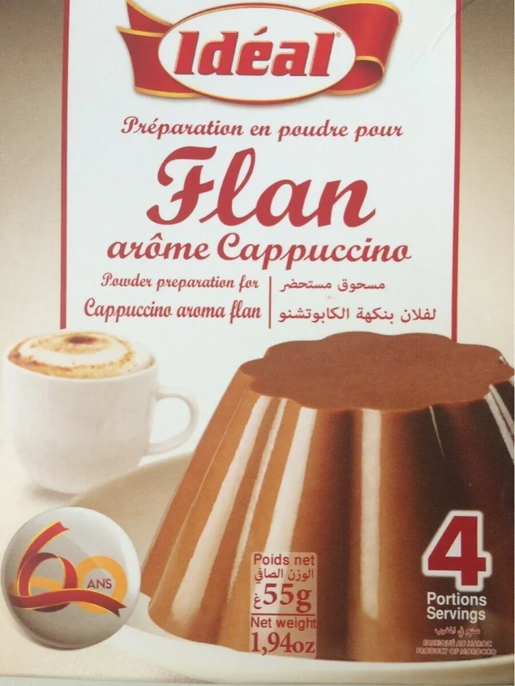 Flan arôme Cappuccino
