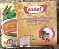 Cube de bouillon déshydraté spécial harira
