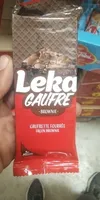 Gaufrette fourrée façon brownie