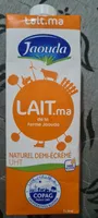 Lait Demi écrème Uht Jaouda