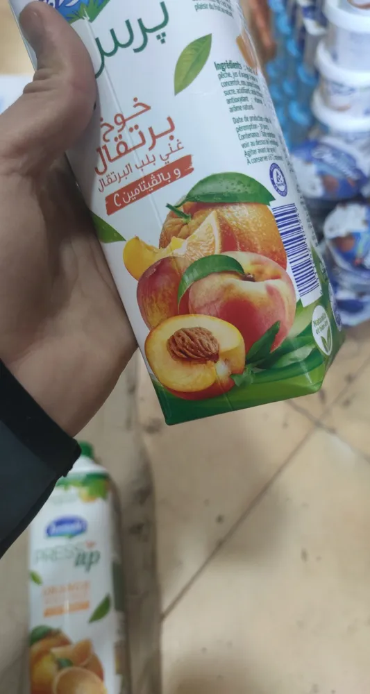 برس اب الخوخ جودة 1لتر
