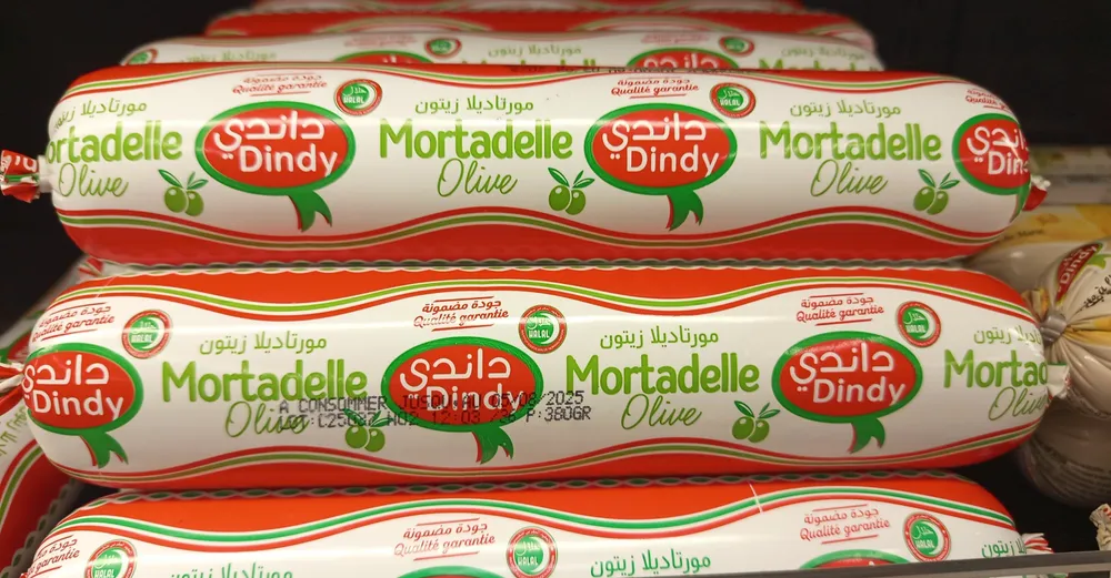 mortadelle dinde olive380g