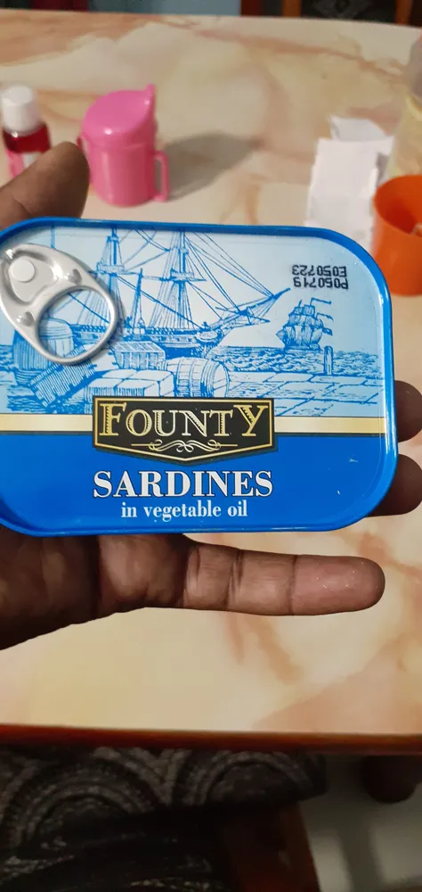 Sardines in vegetable oil