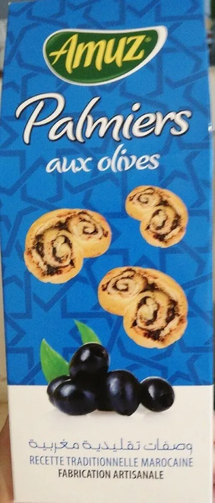 Palmiers aux olives