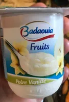 Yaourt poire vanille