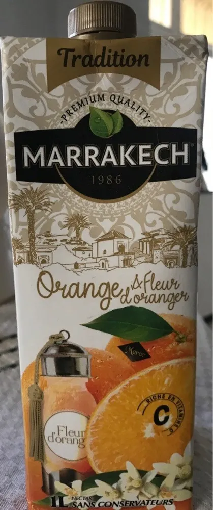 Orange et fleur d'oranger