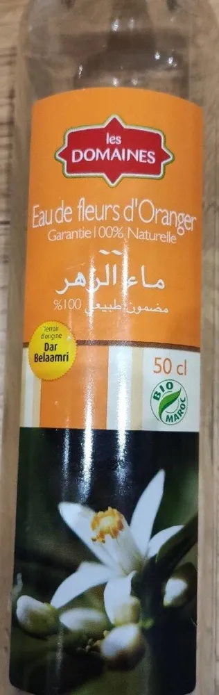 Eau de fleurs d'oranger