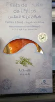 Filet de truite de l'atlas