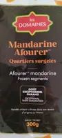 Mandarine Afourer quartiers surgelés