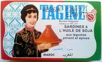 Sardines à l'huile de soja aux légumes, piment et épices