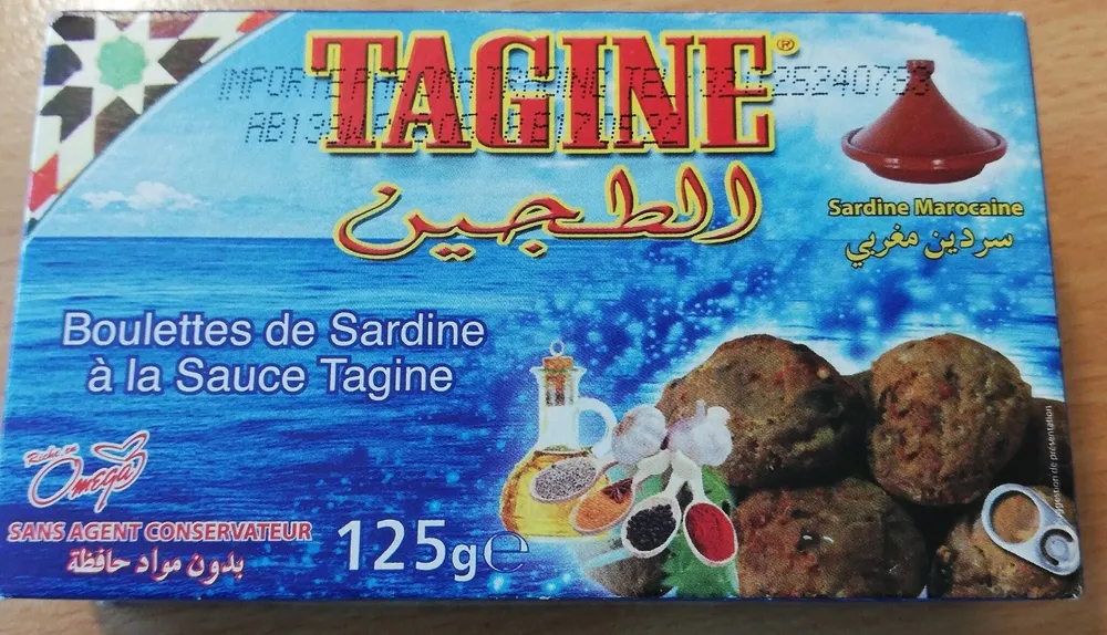 Boulette de Sardine à la sauce tagine
