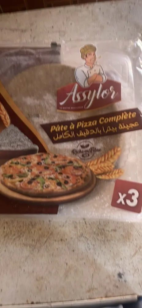 Pâte à pizza complet