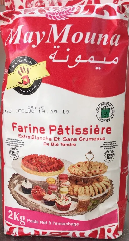 MayMouna Farine Pâtissière 2 kg