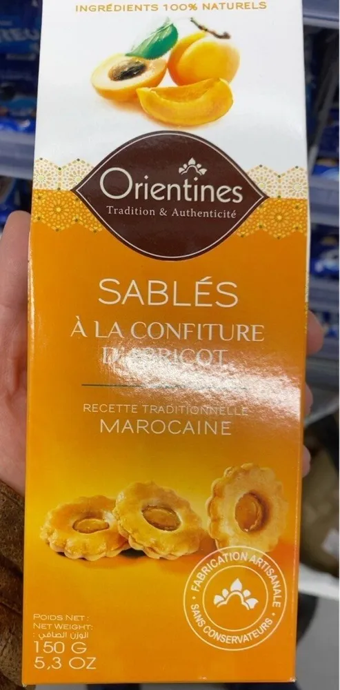 Sablé abricot