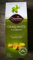 Craquants à l'origan