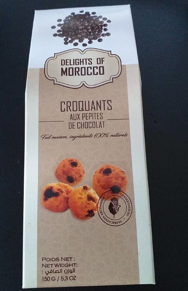 Croquant aux pépites de chocolat