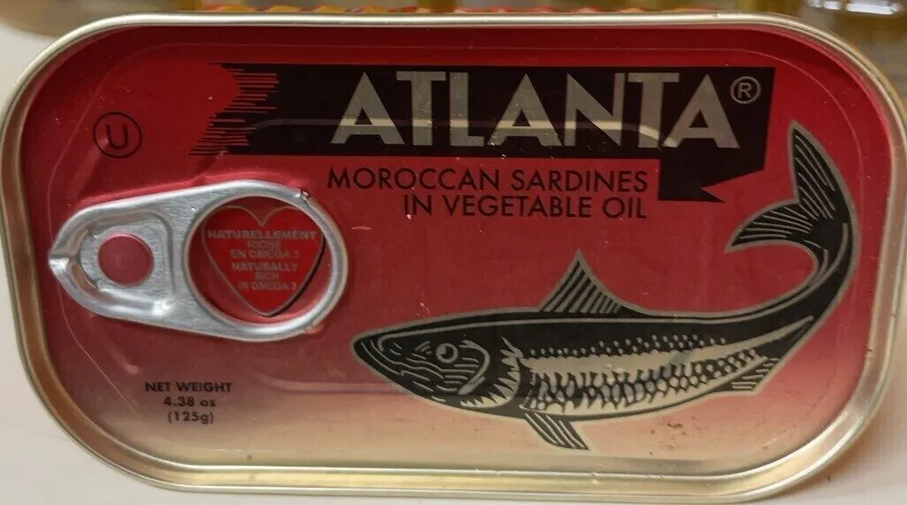 Sardine à huile végétale