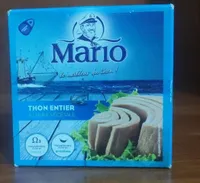 Mario thon entier à l'huile végétale