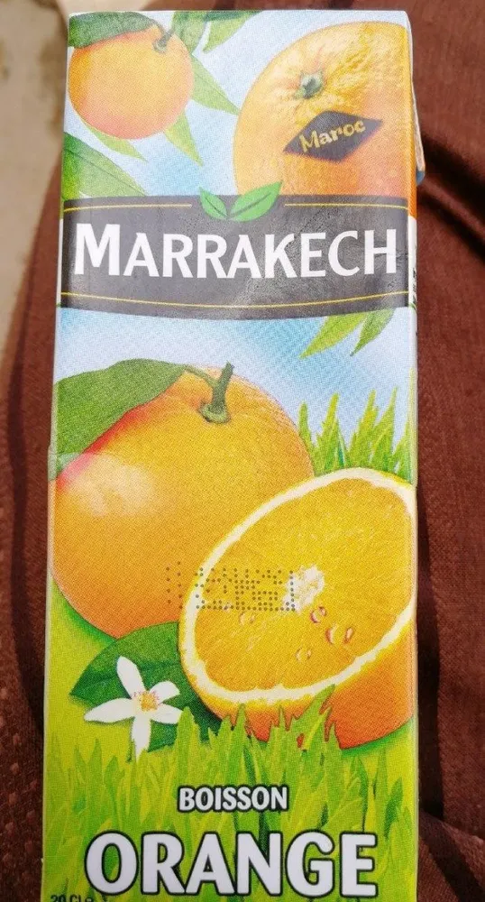 Boisson orange