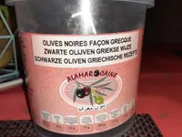 Olives noires façon grecque (zwarte oliven, schwarze Oliven)