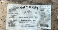Olives noires façon Grèce