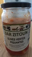 Dar Zitoun, olive verte piquante