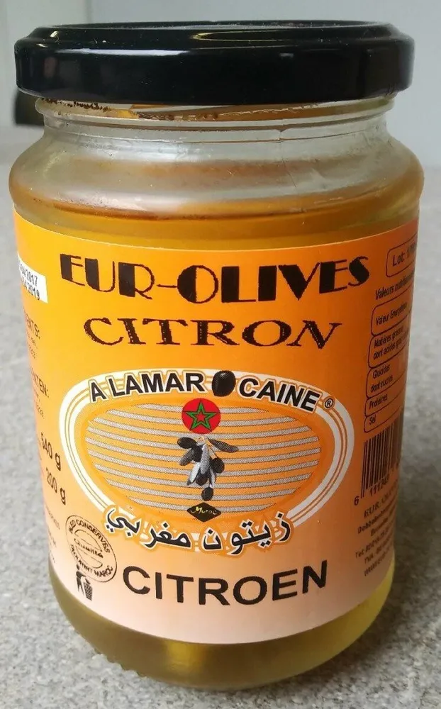 Citron à la marocaine