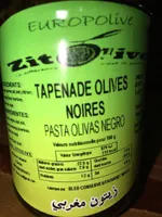 Tapenades olives noires