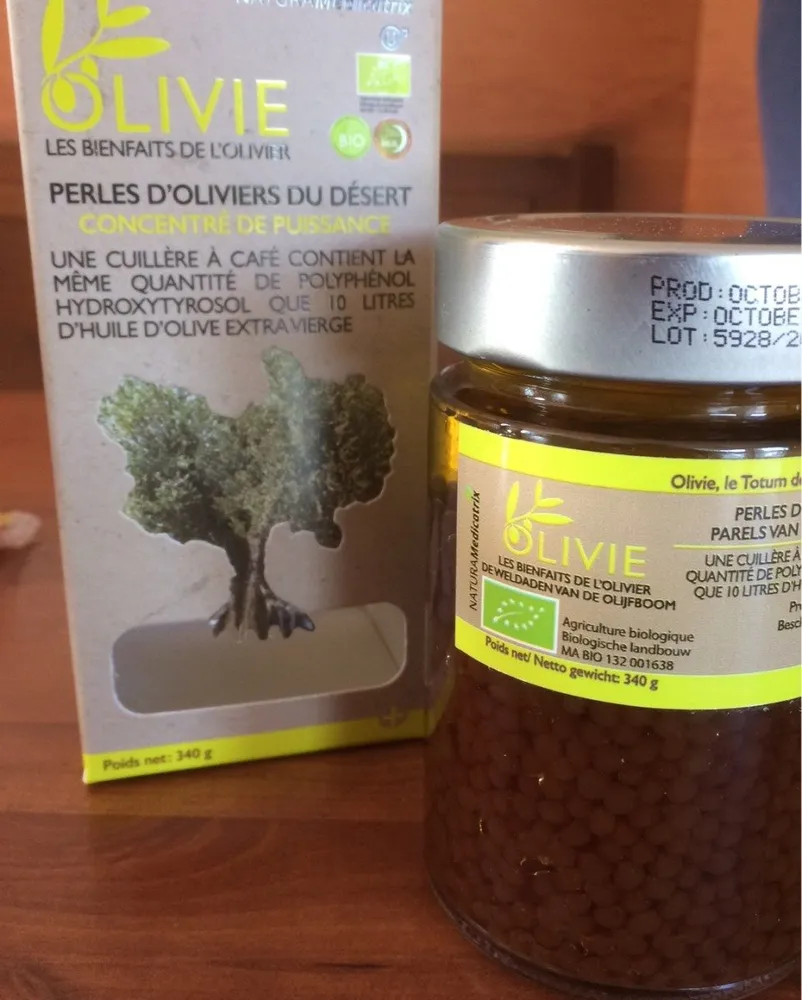Perles d'oliviers du désert
