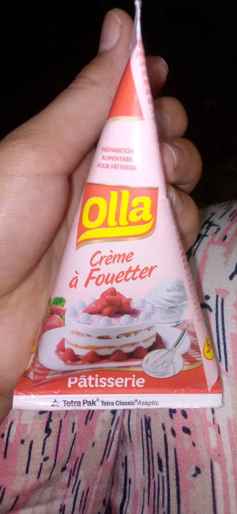 Crème Fouetter Pâtisserie