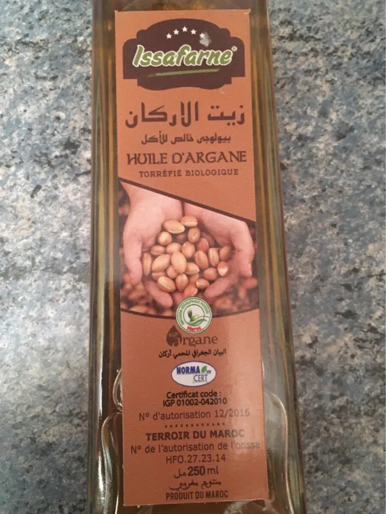 Huile d'Argan Alimentaire