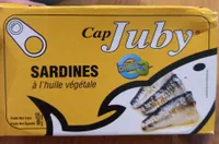 Juby Sardines In Vegetable Oil125g