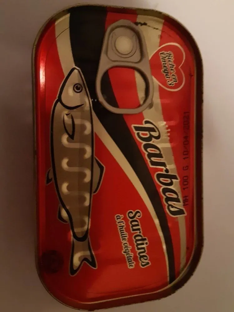 Sardine à l'huile végétale