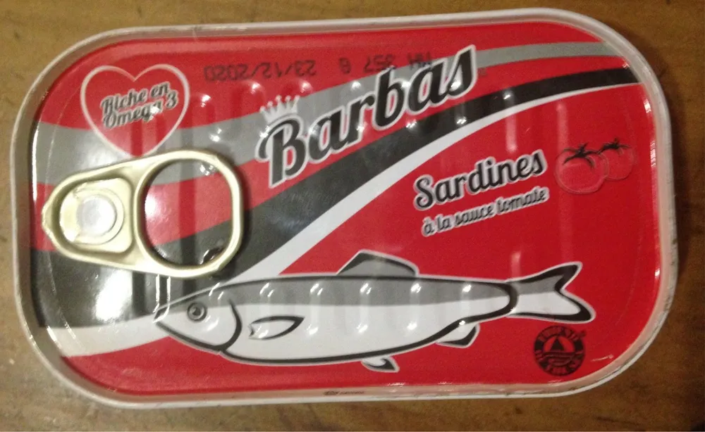 Sardines à la sauce tomate