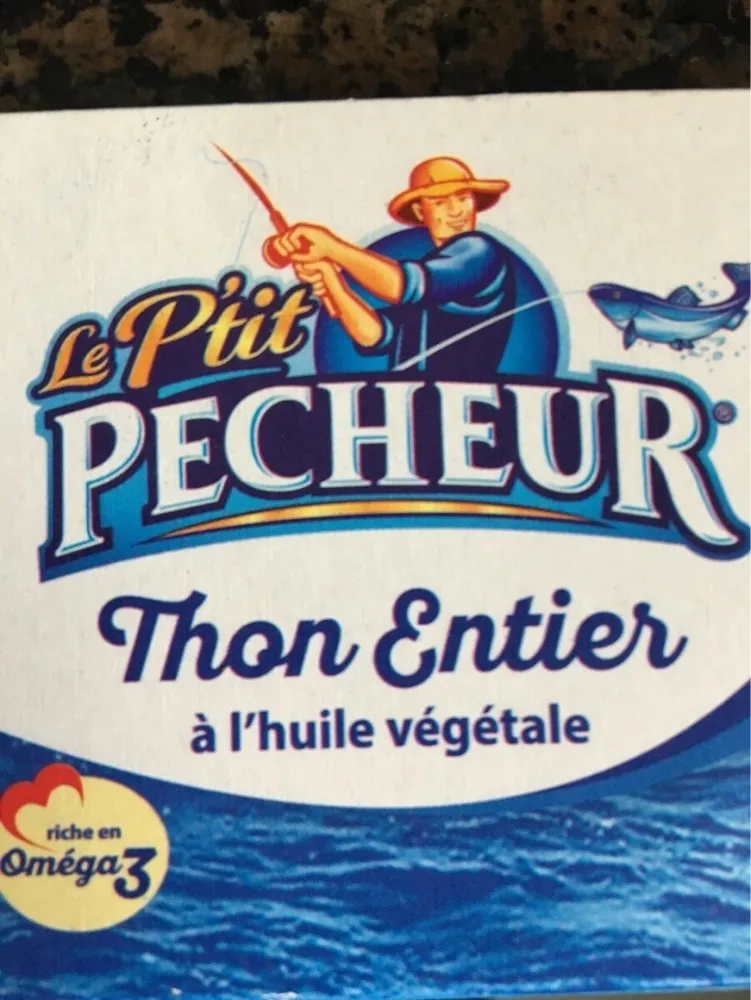 Le P’tit PECHEUR Thon Entier à l’huile végétale