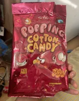 Popping cotton candy