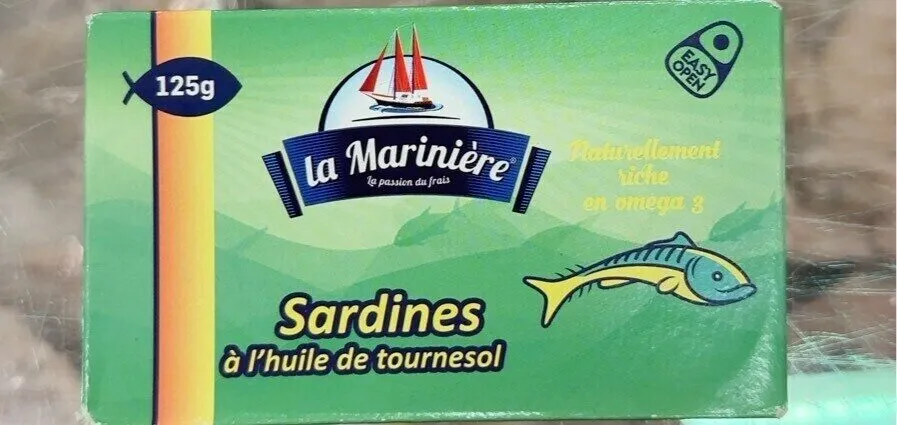 Sardine à l’huile de tournesol