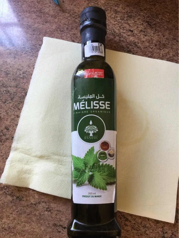 Mélisse vinaigre organique