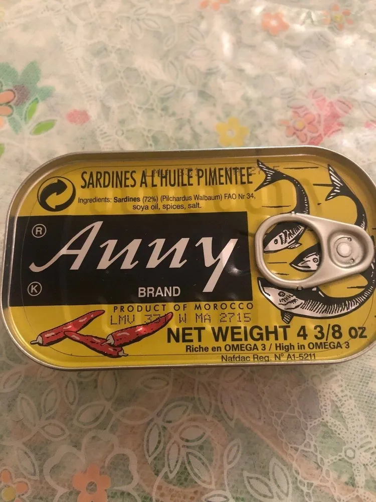 Sardine a l'huile pimentée