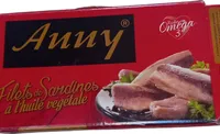 Filets de sardines à l'huile végétale